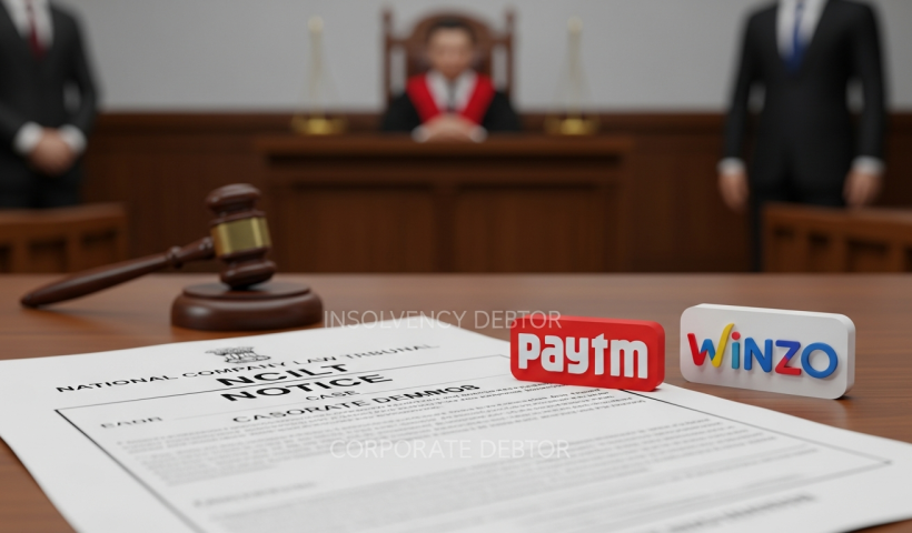 NCLT Sends Notice to WinZO Over Paytm's Insolvency Plea