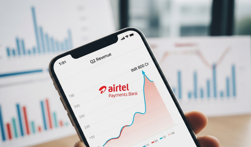 Airtel Payments Bank's Q2 Surge: Revenue Hits INR 800 Cr