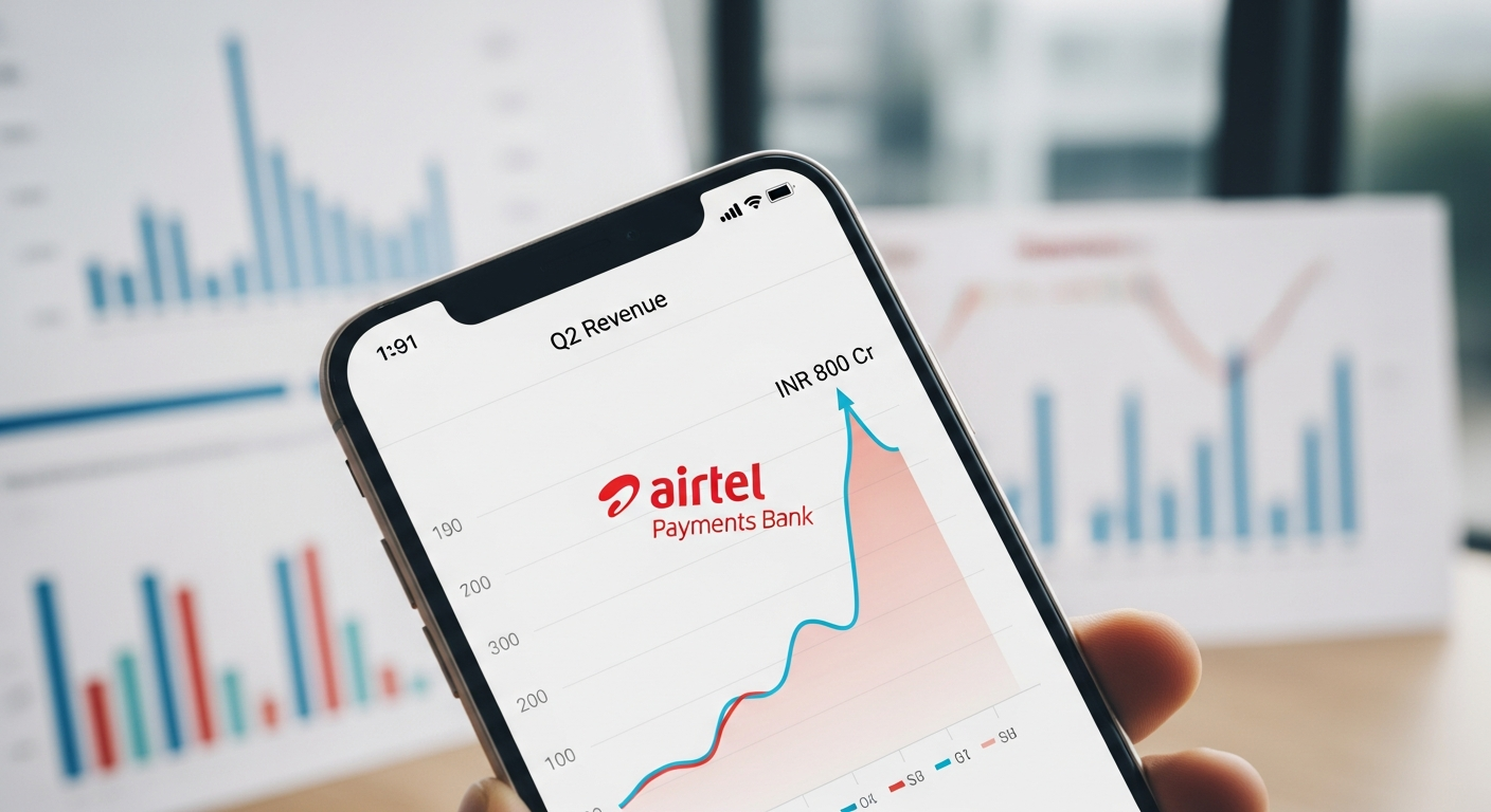 Airtel Payments Bank's Q2 Surge: Revenue Hits INR 800 Cr
