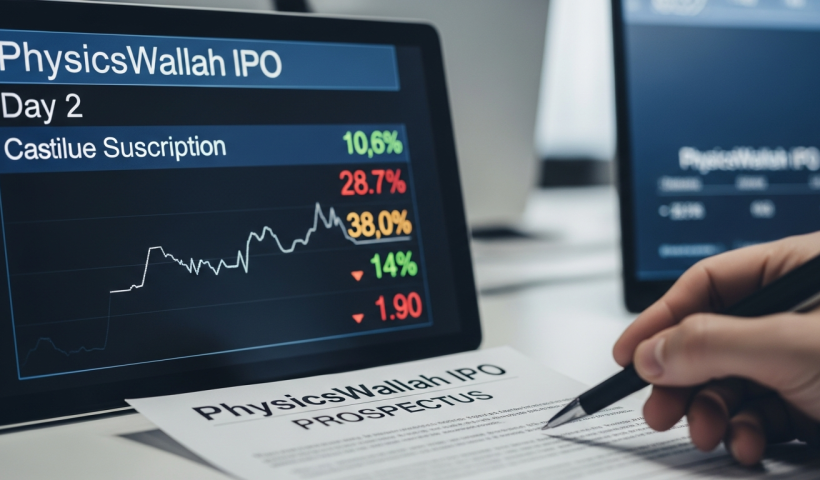 PhysicsWallah IPO: Subscription Remains Cautious on Day 2