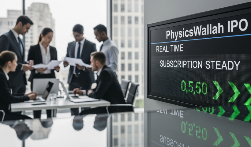 PhysicsWallah IPO: Subscription Steady on Day 2