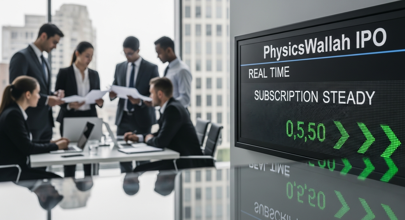 PhysicsWallah IPO: Subscription Steady on Day 2