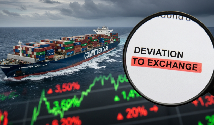 Committed Cargo Care Reports Deviation to Exchange