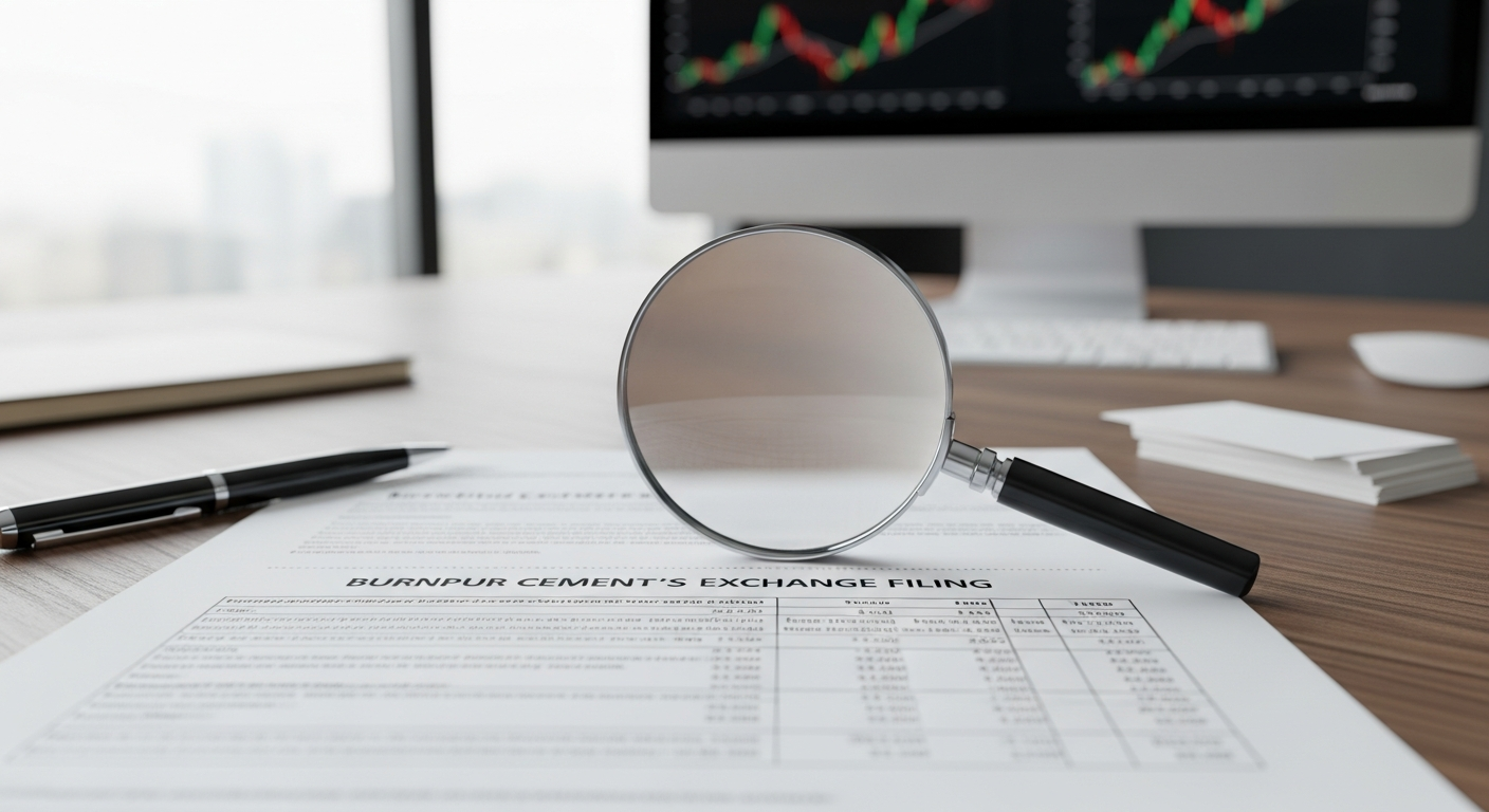 Burnpur Cement's Exchange Filing: A Glimpse at the Details