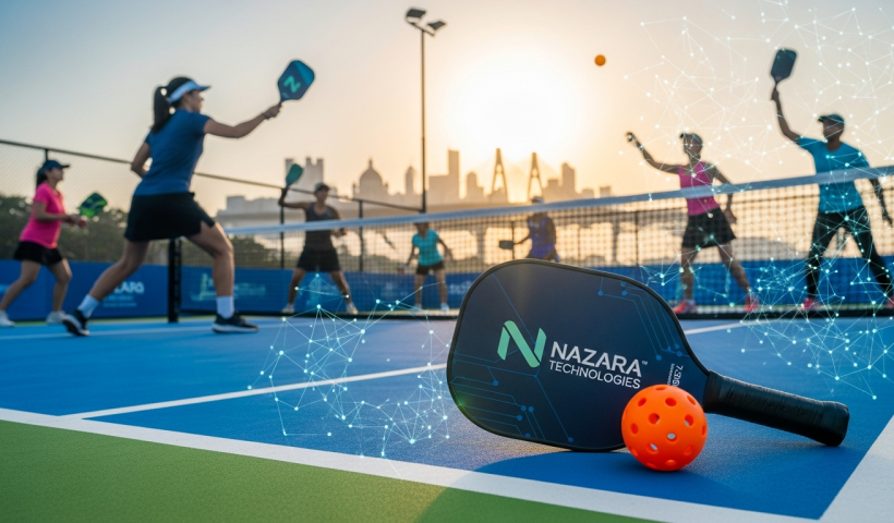 Nazara Technologies Enters Pickleball, Acquires Mumbai Franchise