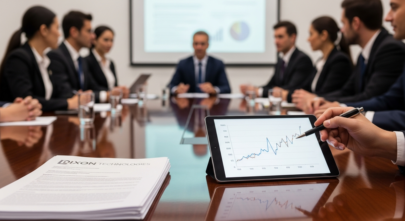 Dixon Technologies Shares Stable After Investor Meet Announcement