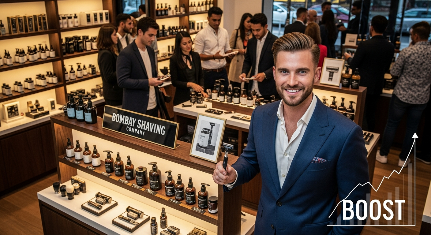Bombay Shaving Company Gets INR 136 Cr Boost for Retail Push