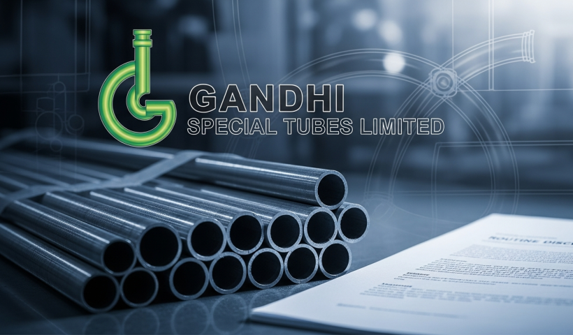 Gandhi Special Tubes Limited: A Routine Disclosure