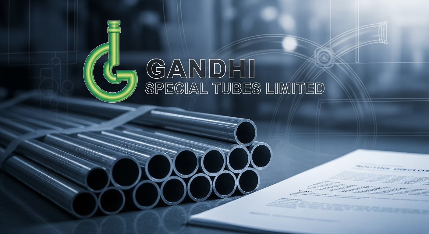 Gandhi Special Tubes Limited: A Routine Disclosure