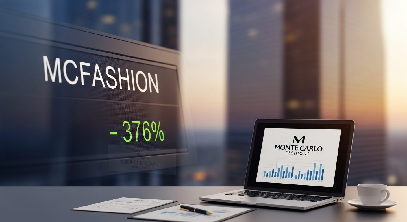 Monte Carlo Fashions Reports Financial Results to Exchange