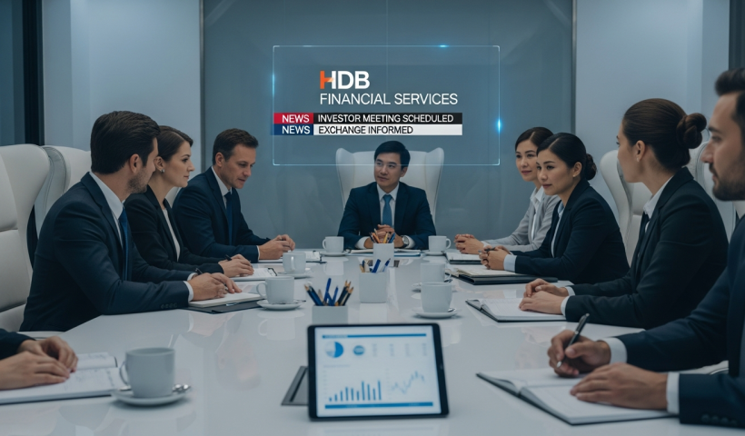 HDB Financial Services Schedules Investor Meeting, Exchange Informed