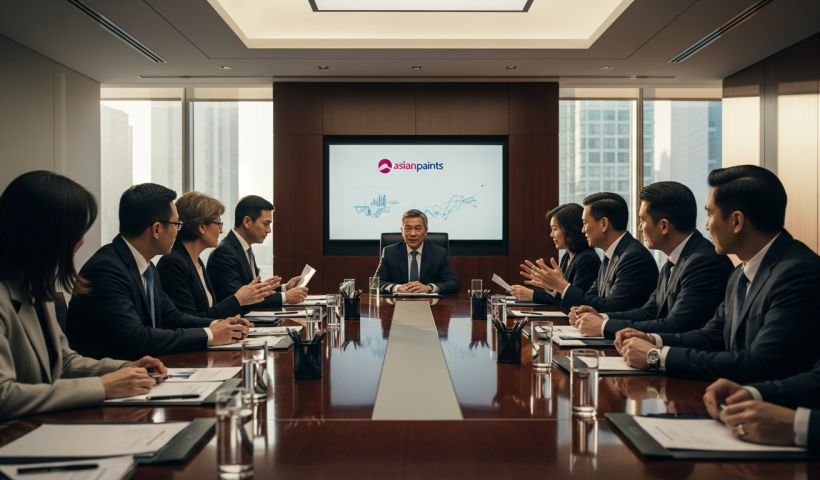 Asian Paints Holds Board Meeting: A Look at the Outcomes
