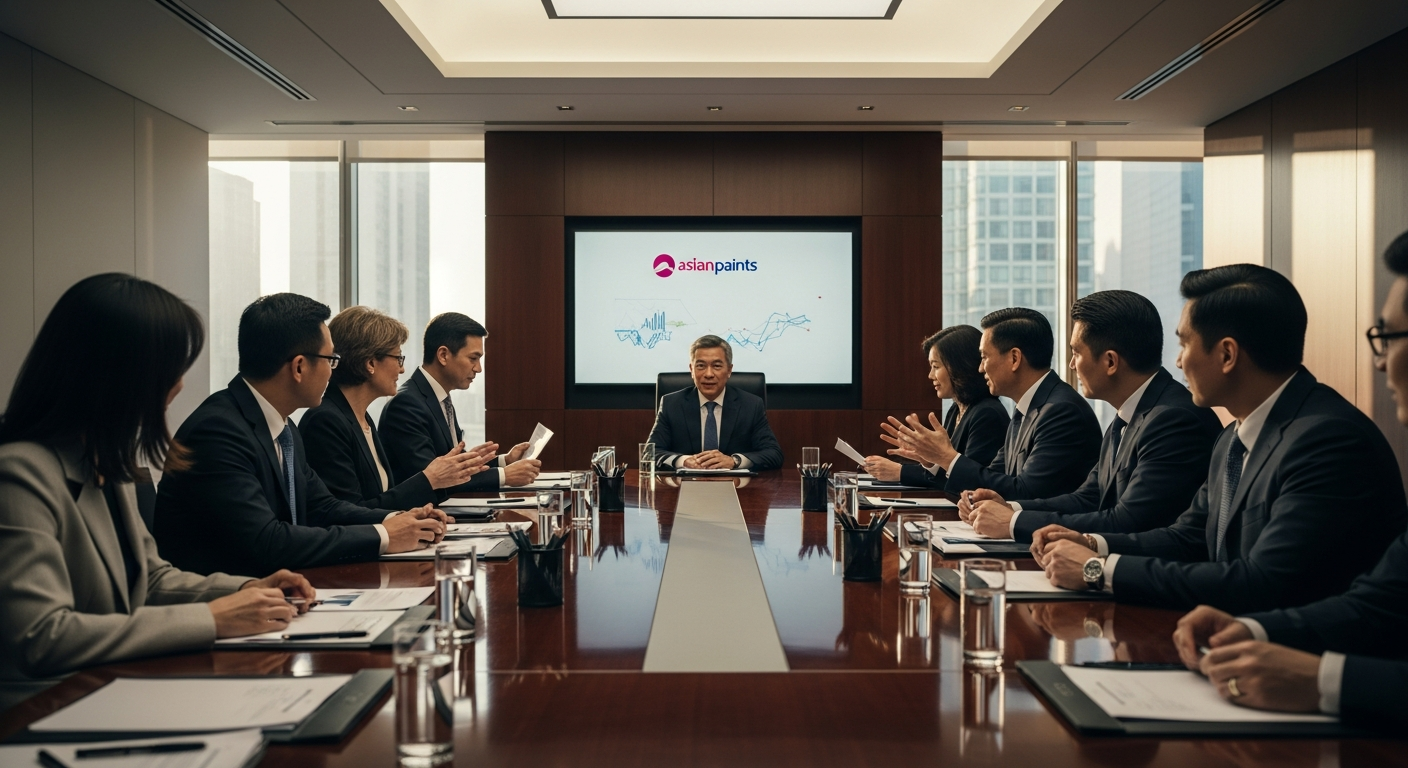 Asian Paints Holds Board Meeting: A Look at the Outcomes