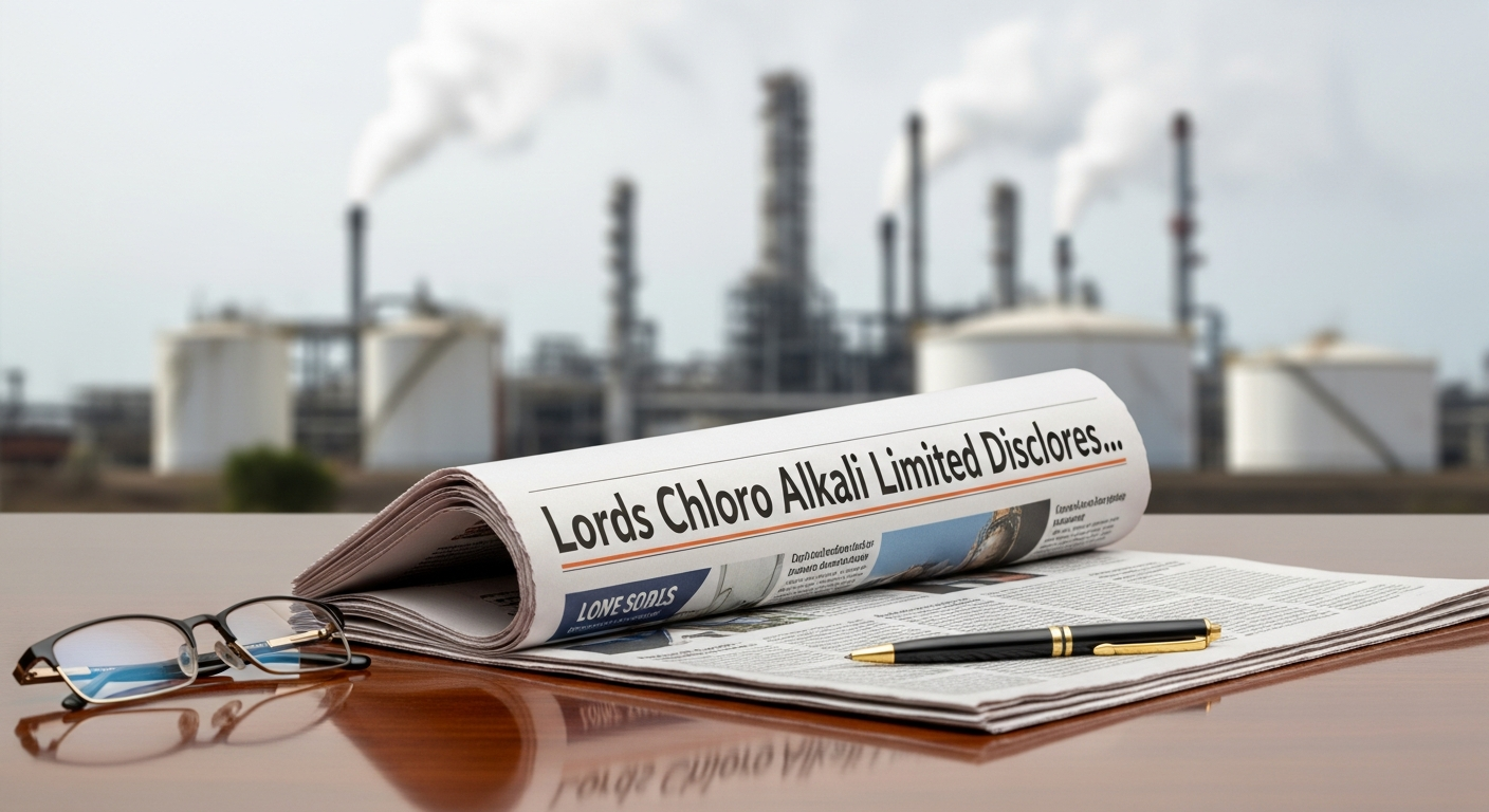 Lords Chloro Alkali Limited Discloses Newspaper Publication
