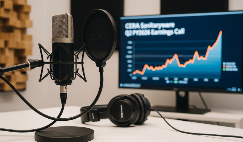 Cera Sanitaryware Announces Q2 FY2026 Earnings Call Recording
