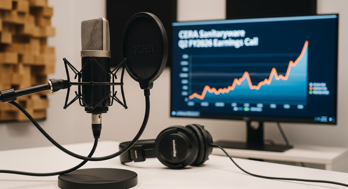 Cera Sanitaryware Announces Q2 FY2026 Earnings Call Recording