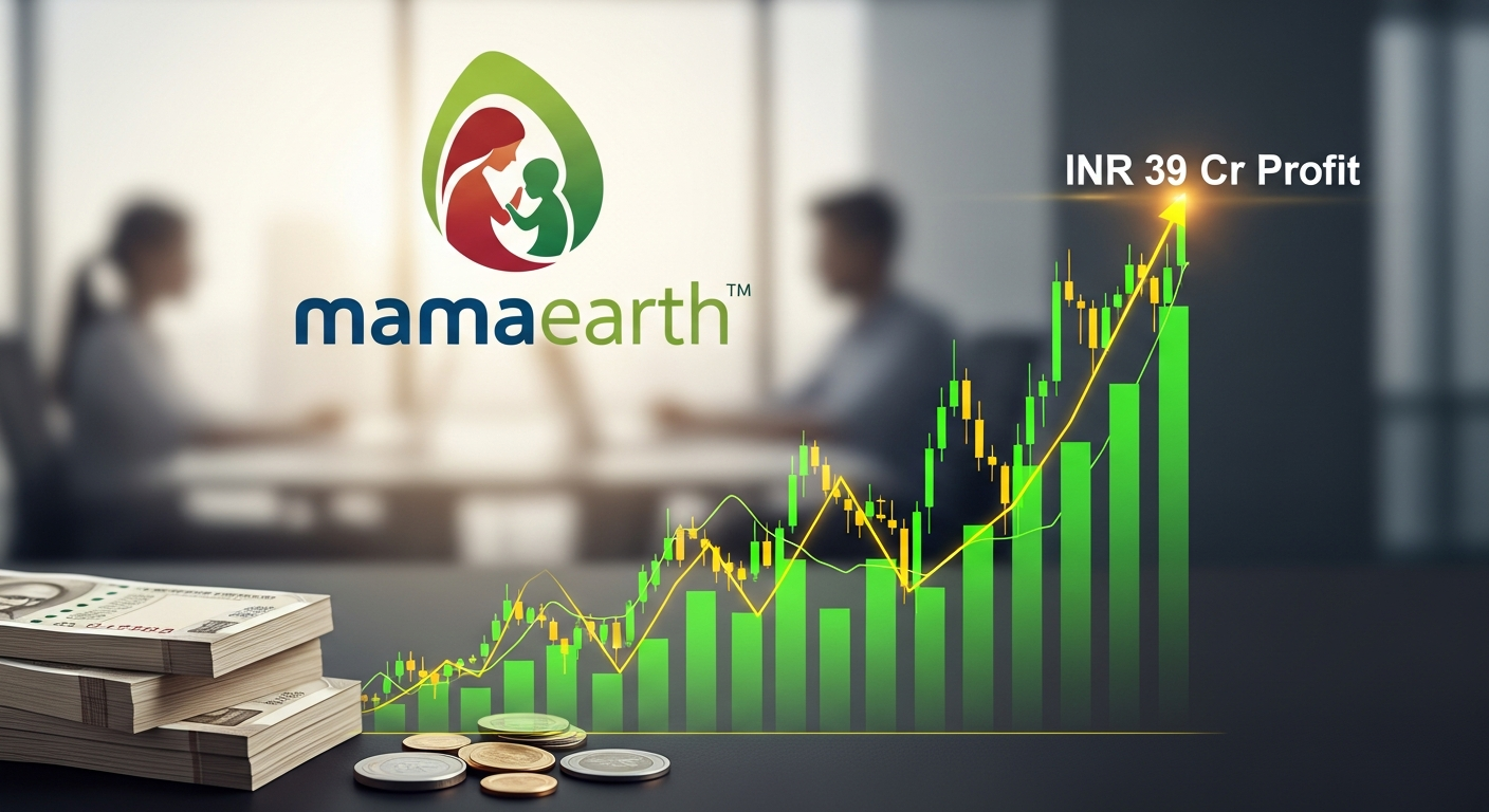 Mamaearth Parent Honasa Posts INR 39 Cr Profit In Q2 FY26