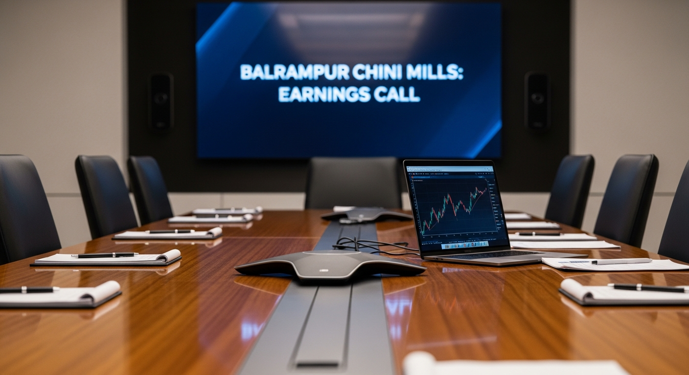 Balrampur Chini Mills: An Earnings Call and What It Means