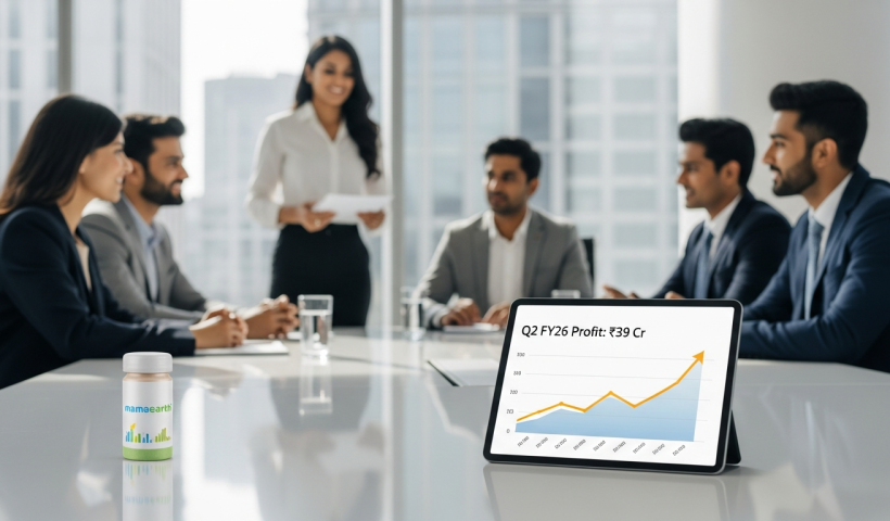 Mamaearth Parent Honasa Posts INR 39 Cr Profit In Q2 FY26