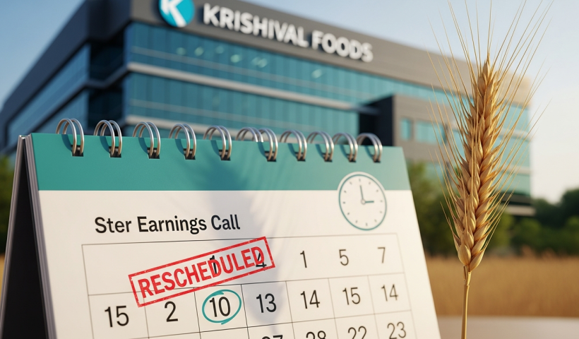 Krishival Foods Reschedules Earnings Call: A Glimpse into the Future