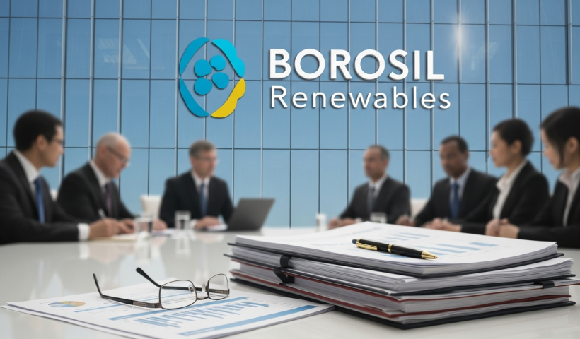Borosil Renewables Corrects Financial Filing After Board Meeting
