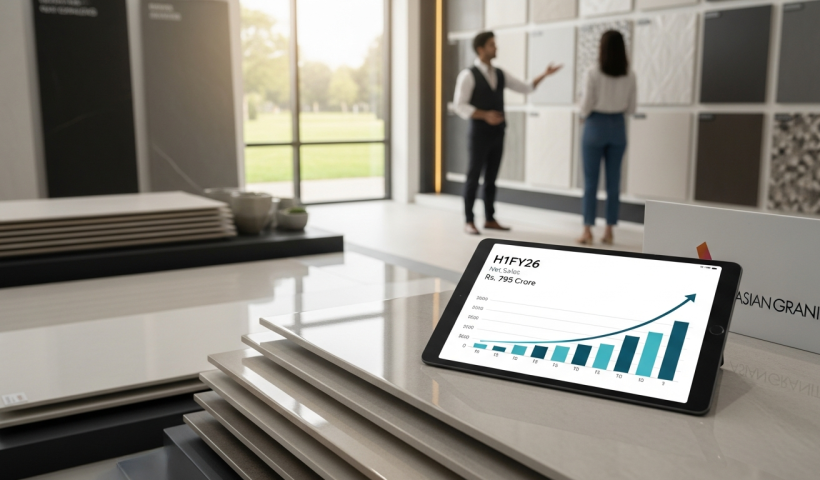 Asian Granito Reports Rs. 795 Crore in H1FY26 Consolidated Net Sales