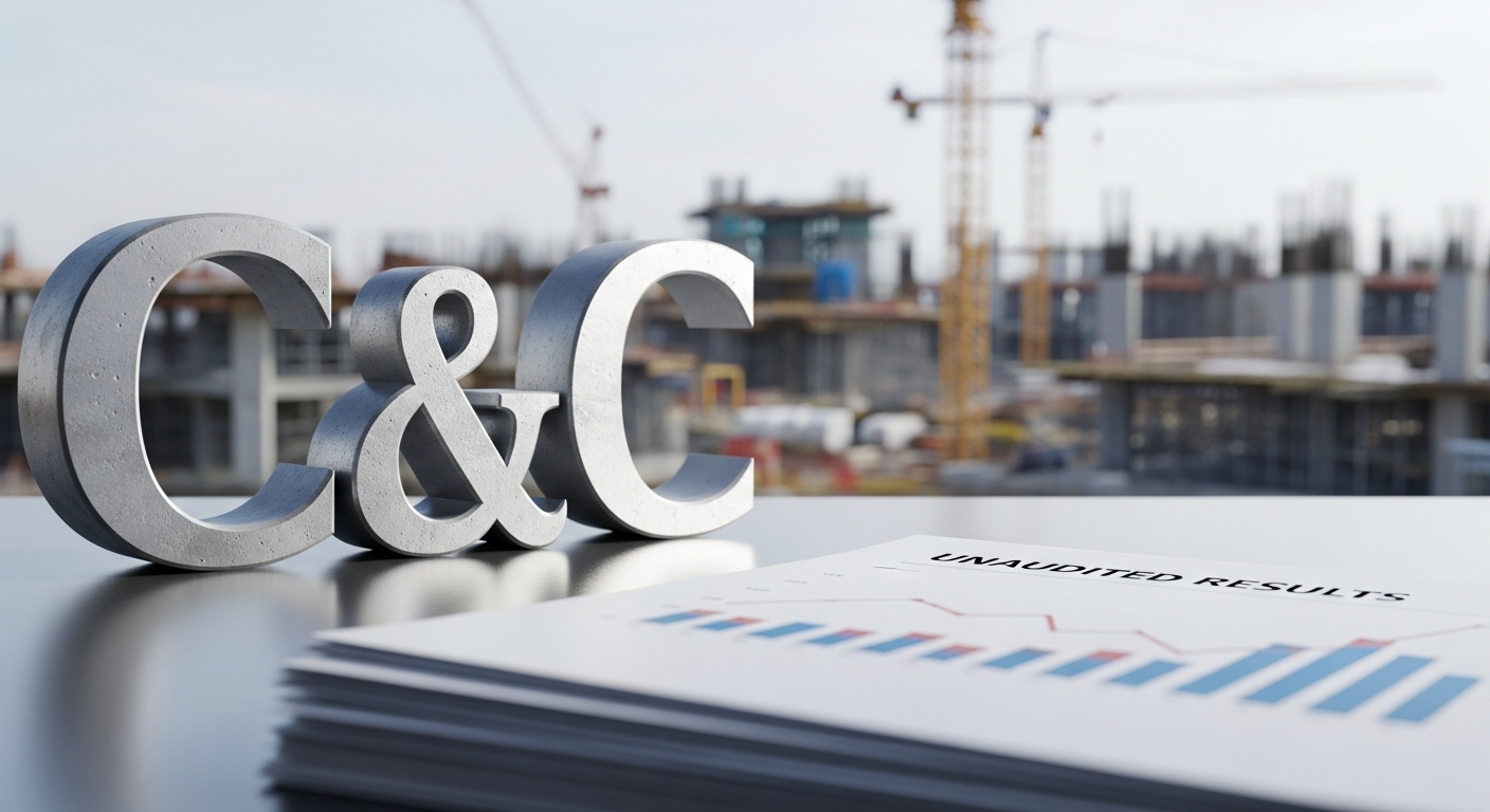 C & C Constructions: Unaudited Results Published