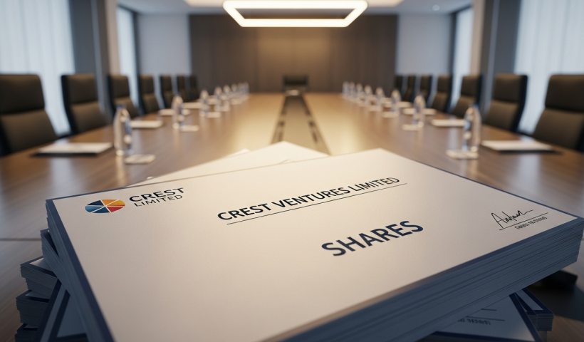Crest Ventures Limited Shares Update After Board Meeting Announcement