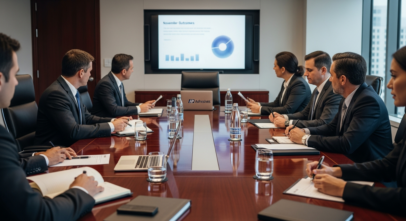 HP Adhesives Board Meeting: A Look at November's Outcomes