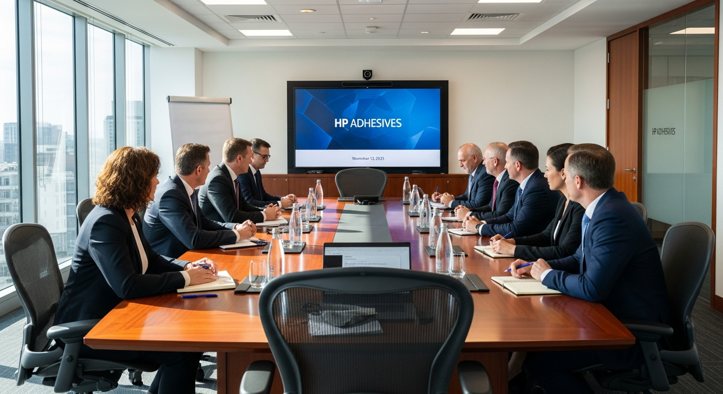 HP Adhesives Board Meeting: A Look at November 12, 2025