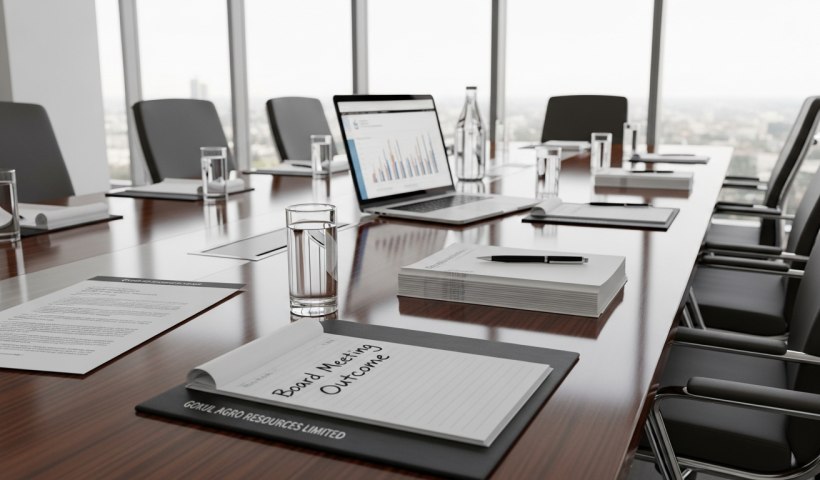Gokul Agro Resources Limited: A Board Meeting's Outcome