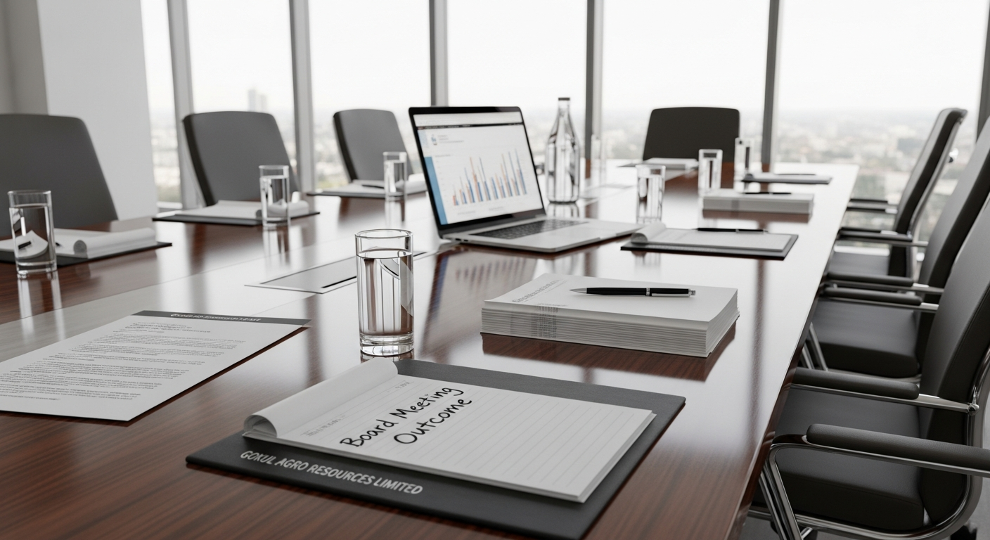 Gokul Agro Resources Limited: A Board Meeting's Outcome