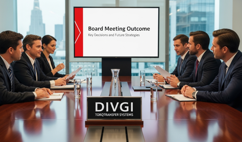 Divgi Torqtransfer Systems: Board Meeting Outcome