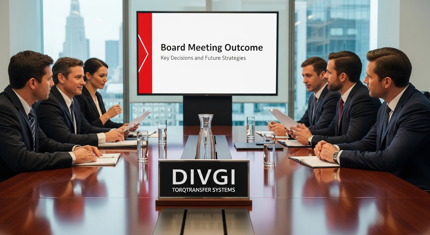 Divgi Torqtransfer Systems: Board Meeting Outcome