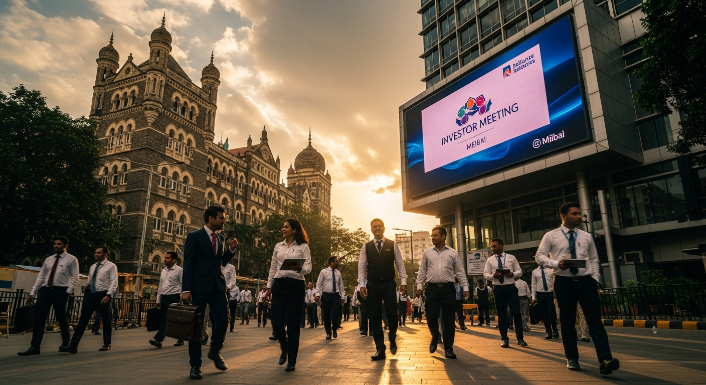 Reliance Industries Gears Up for Investor Meeting in Mumbai