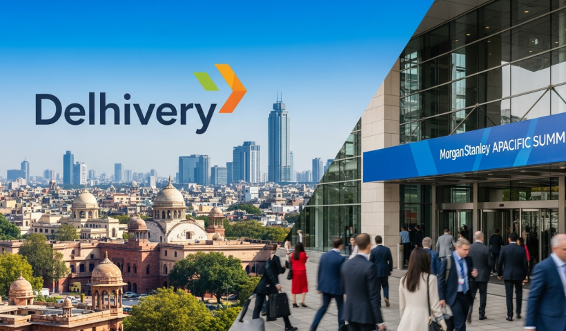 Delhivery to Speak at Morgan Stanley's Asia Pacific Summit