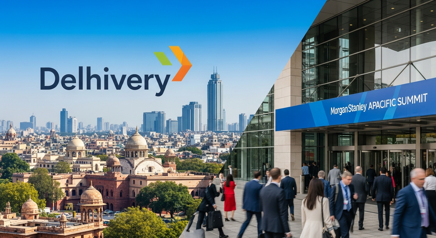 Delhivery to Speak at Morgan Stanley's Asia Pacific Summit