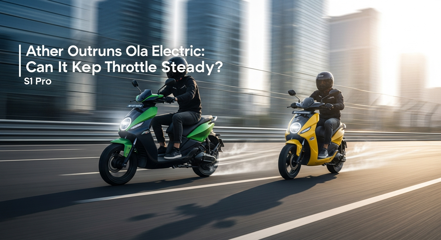 Ather Outruns Ola Electric: Can It Keep Its Throttle Steady?