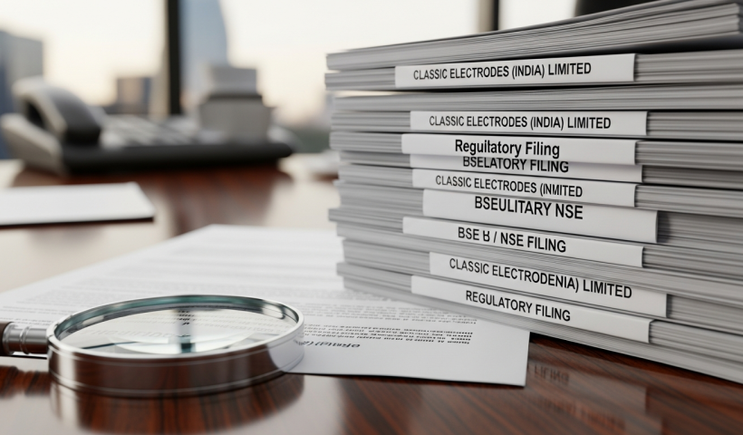 Classic Electrodes (India) Limited: A Regulatory Filing