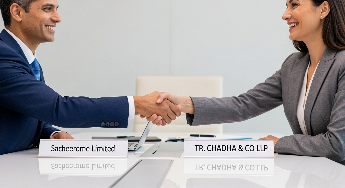 Sacheerome Limited Appoints TR CHADHA & CO LLP as Internal Auditors