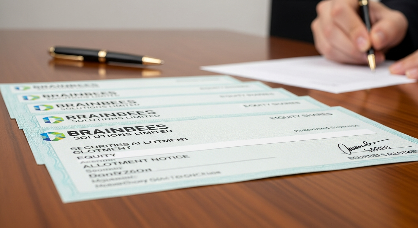 Brainbees Solutions Limited Announces Securities Allotment