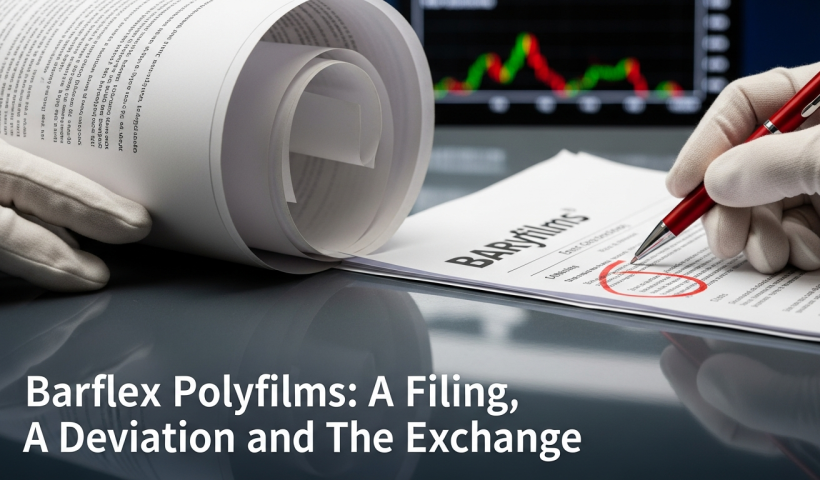 Barflex Polyfilms: A Filing, a Deviation, and the Exchange