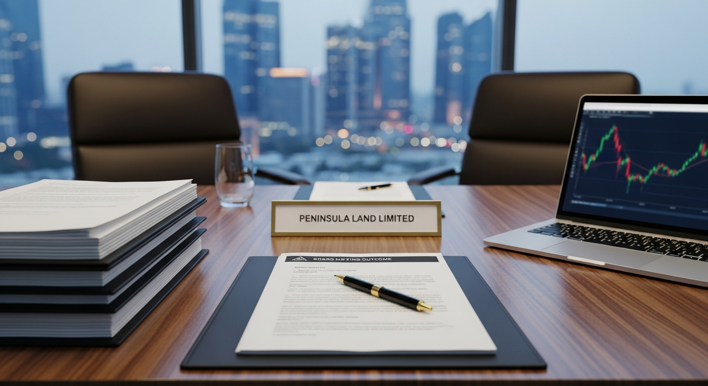 Peninsula Land Limited: Board Meeting Outcome Announced
