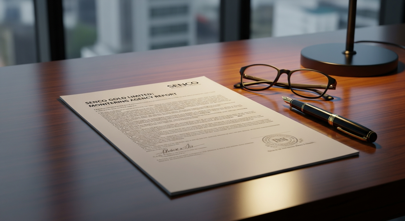 Senco Gold Limited: A Look at the Monitoring Agency Report