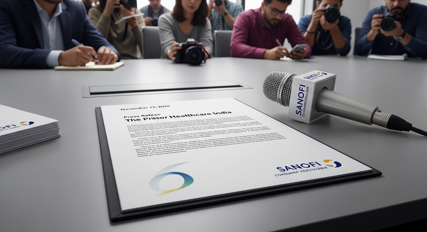 Sanofi Consumer Healthcare India: A Press Release on November 12, 2025