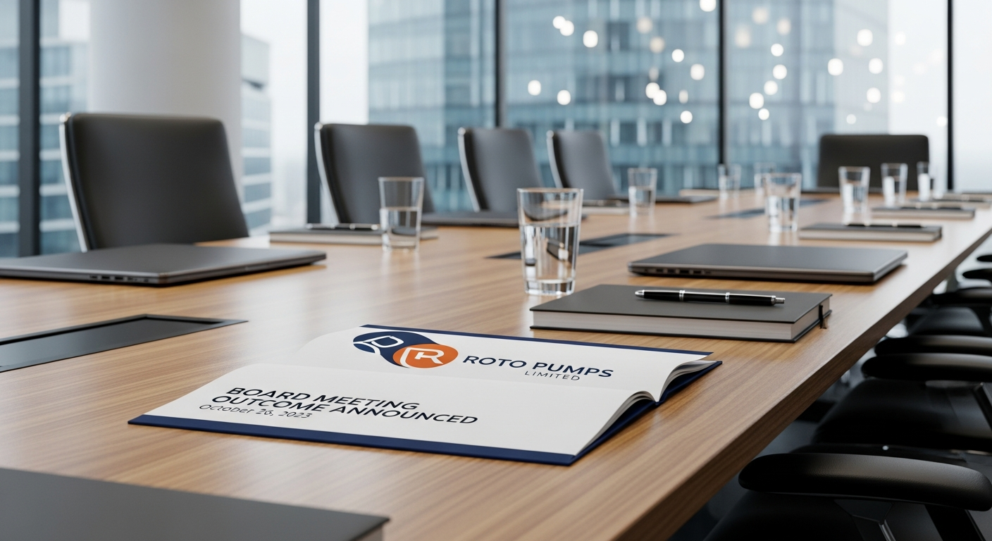 Roto Pumps Limited: Board Meeting Outcome Announced