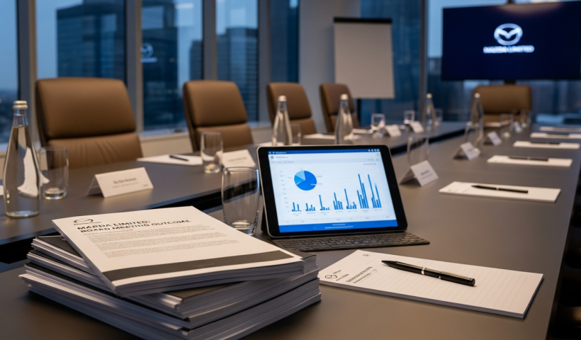 Mazda Limited: Board Meeting Outcome and Financial Results Announced