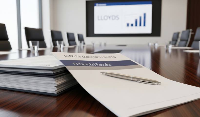 Lloyds Luxuries Limited Reports Financial Results, Board Meeting Outcome