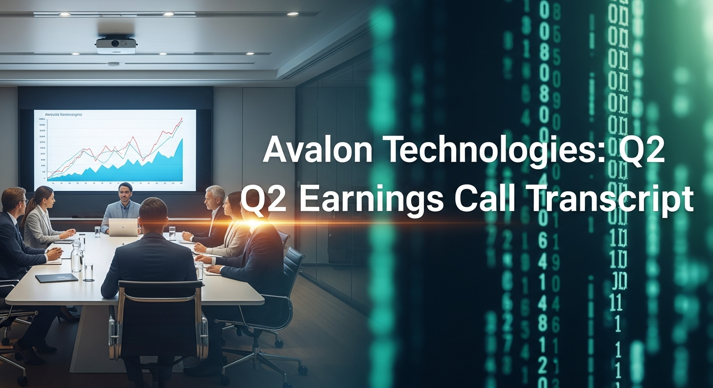 Avalon Technologies: Q2 Earnings Call Transcript Released