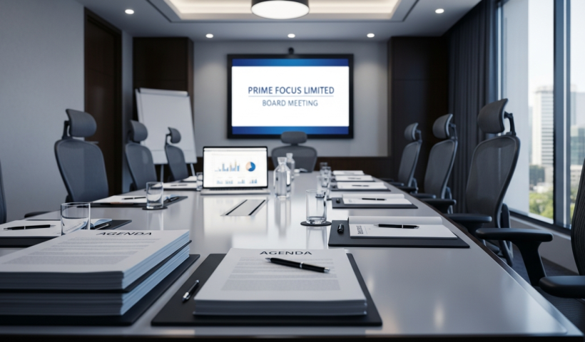 Prime Focus Limited: Board Meeting Outcome Announced